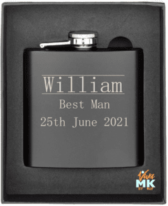 BLACK HIP FLASK