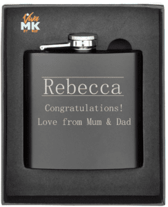ATT BLACK HIP FLASK